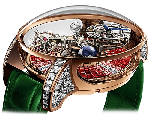 (image for) Jacob & Co ASTRONOMIA TOURBILLON RANGE THE RUBY BAGUETTE DEGRADE AT800.40.BD.UE.B Replica watch